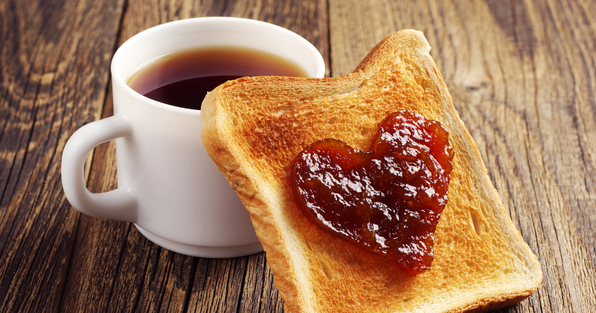 Breakfast before a run