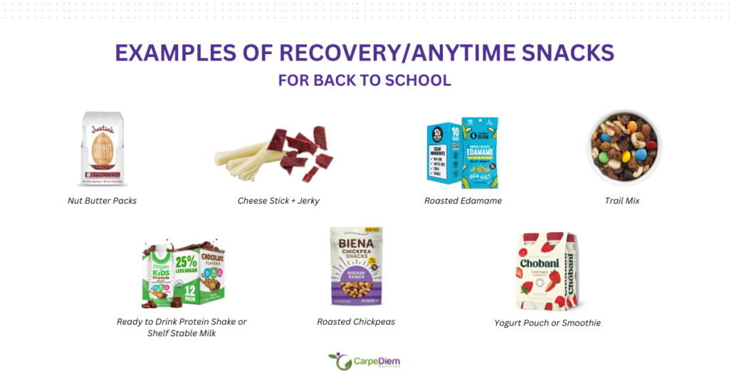Back-to-school snacks